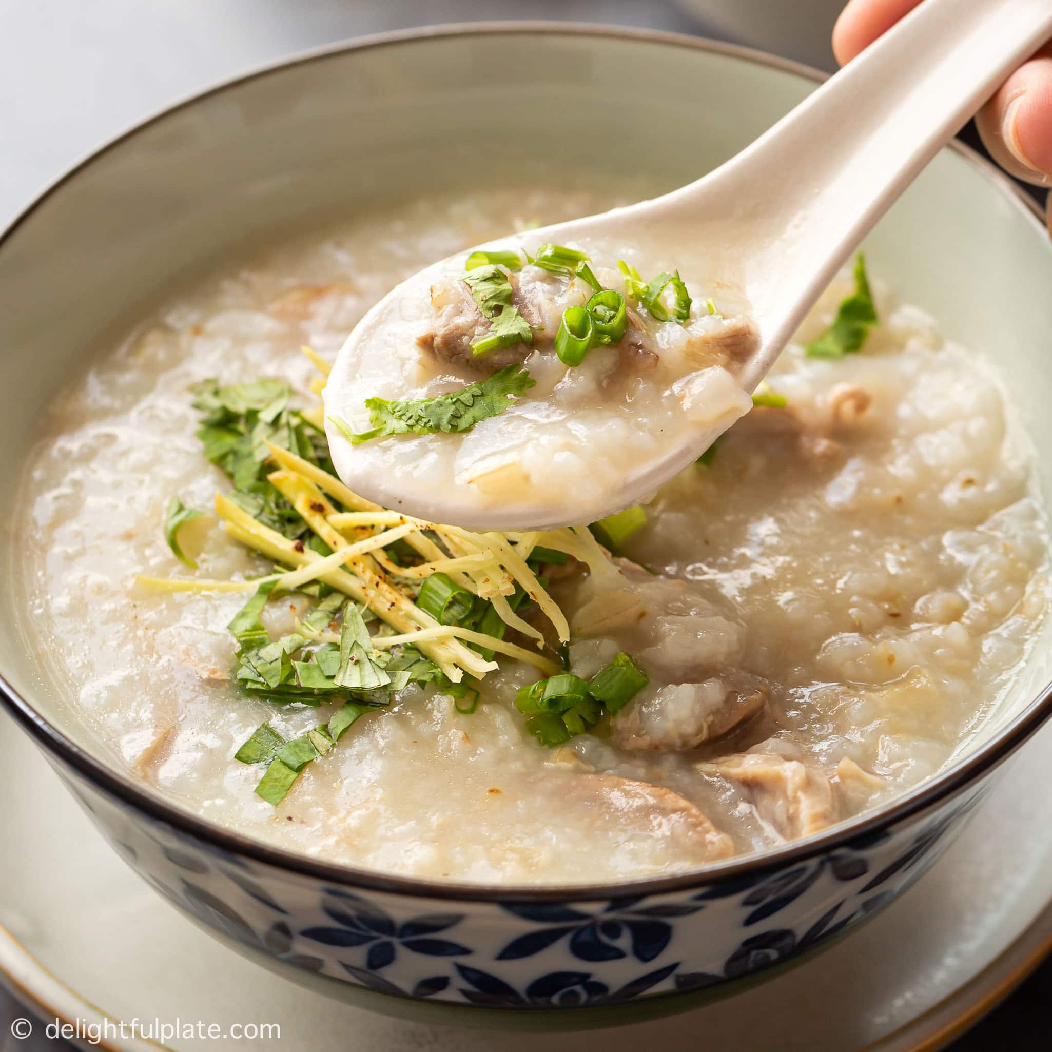 鸭骨砂锅粥 Duck Casserole Porridge的做法_菜谱_豆果美食